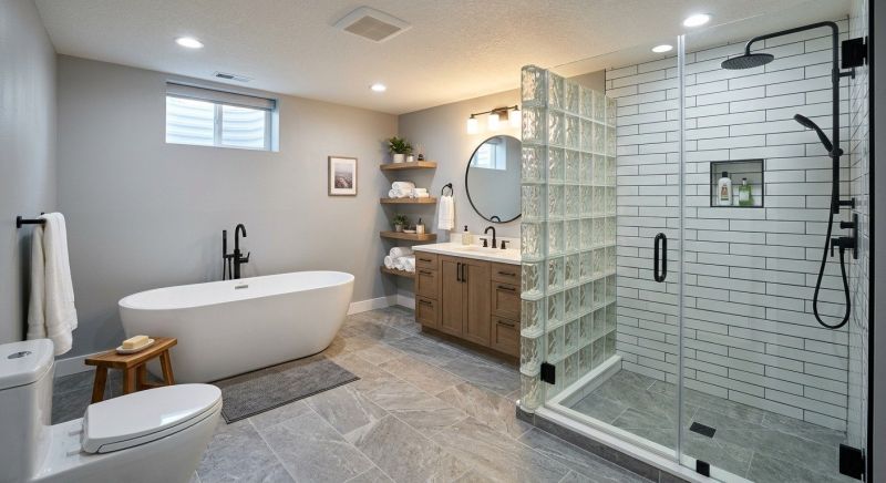 Basement Bathroom Remodeling in Stark County, OH