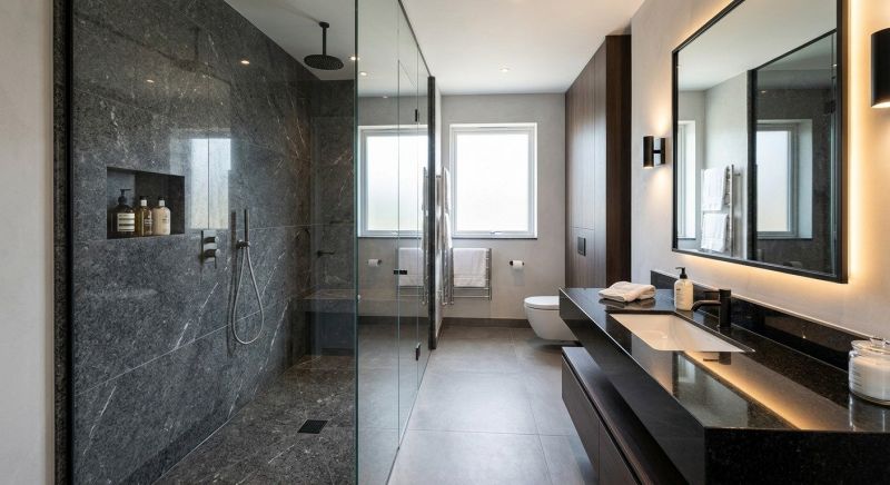 Granite Shower Installation in Stark County, OH