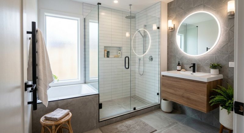 Tub To Shower Conversion in Uniontown, OH